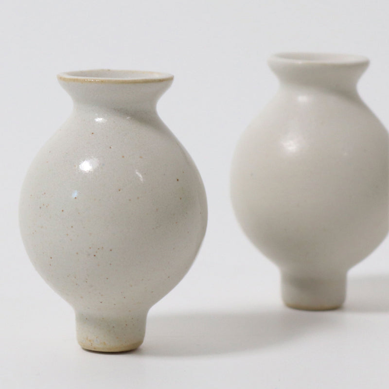 Figure Vase White