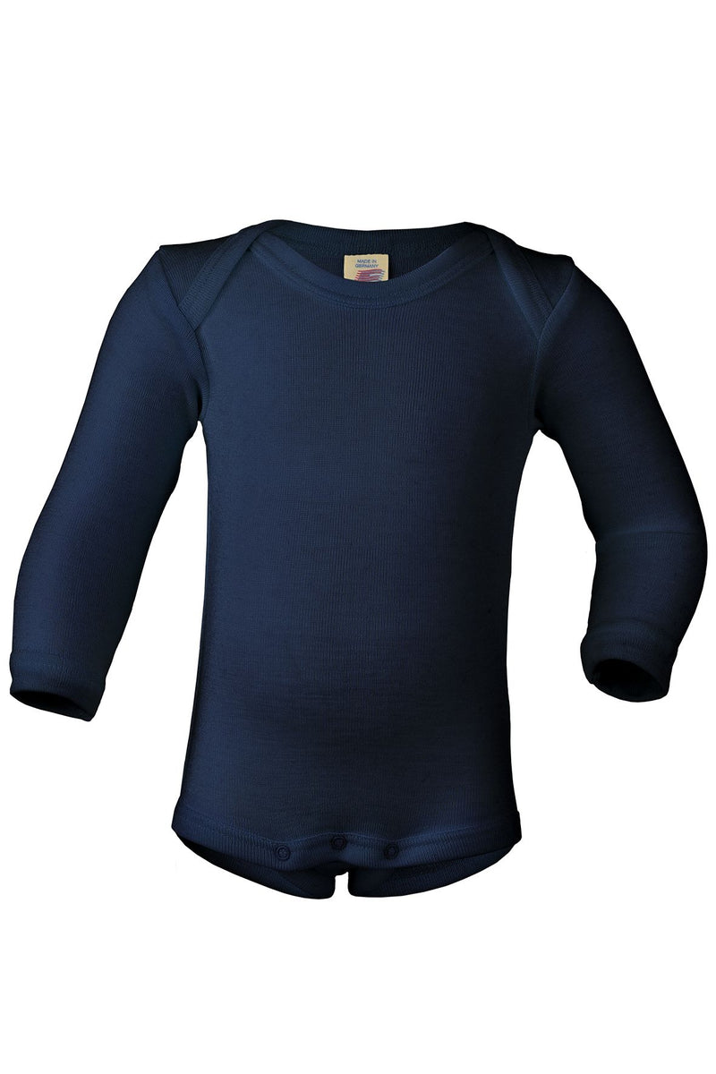 Body Long-sleeved with American closure, Wool/silk